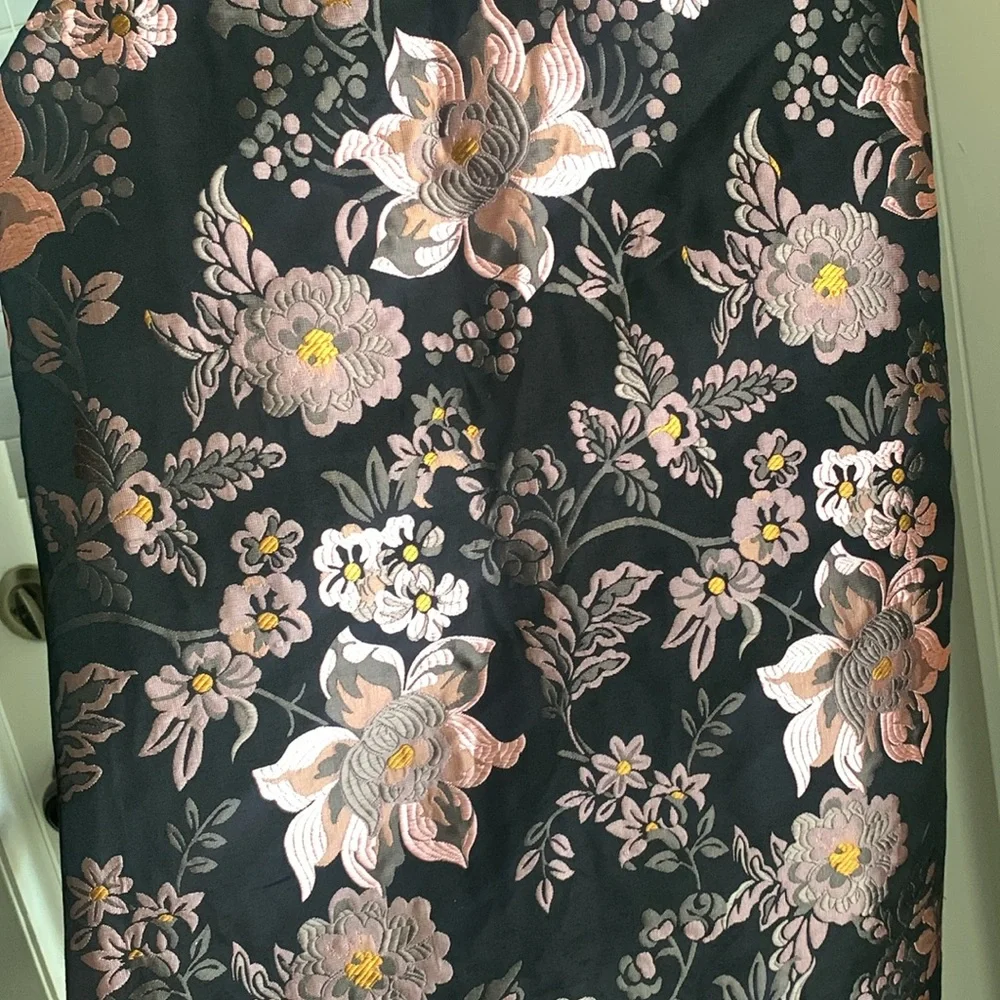 Urban outfitters jacquie jaquard floral tie back dress xs - Picture 8 of 13